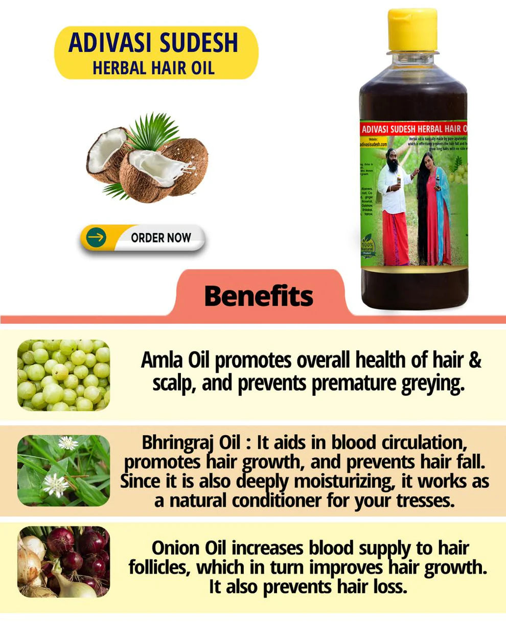 Sudesh Adivasi Herbal Hair Oil